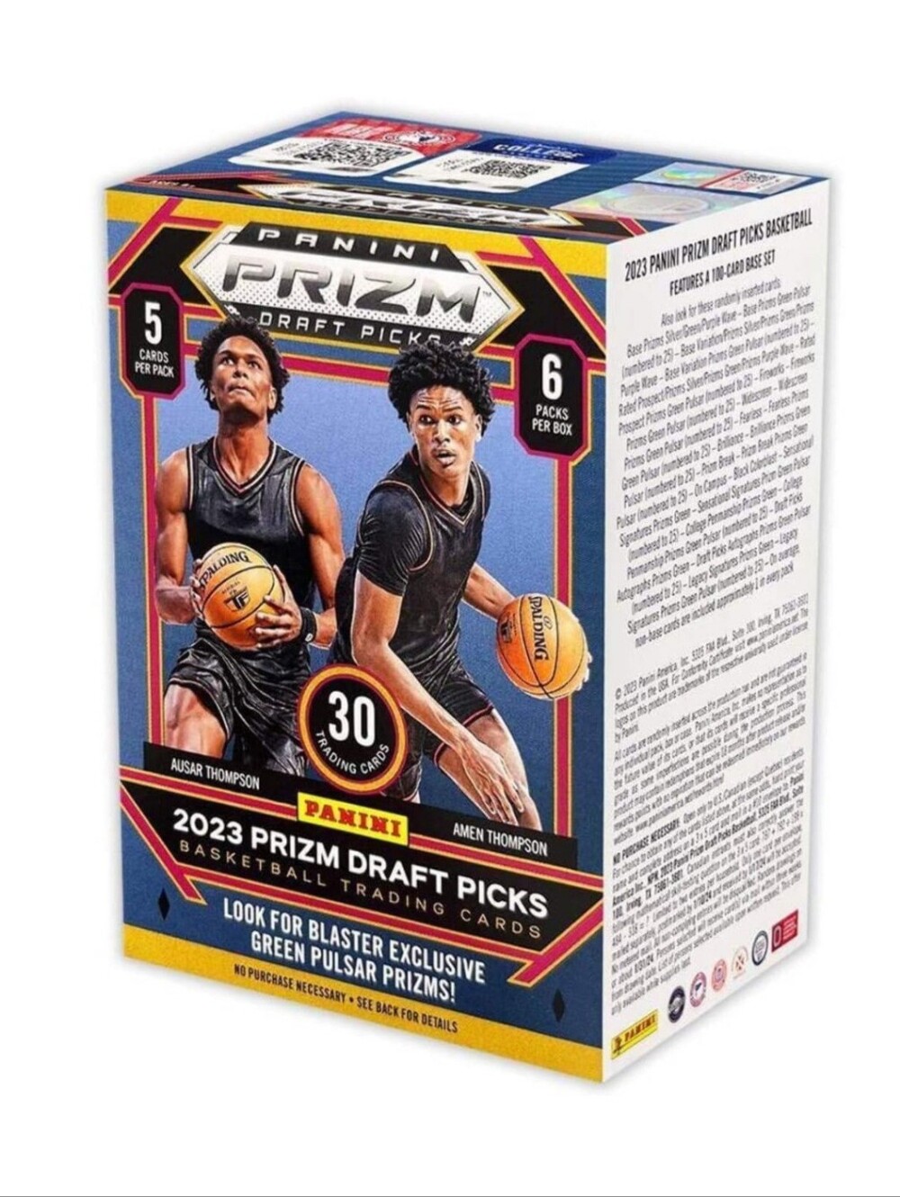 2023-24 Panini Prizm Draft Basketball Blaster (Hobby)